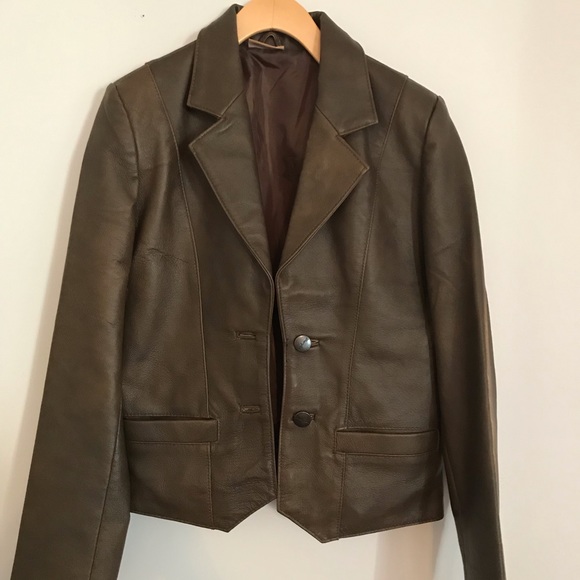 wrangler jacket leather
